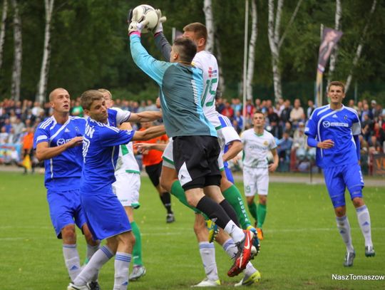 Bramkarz gości miał dzisiaj sporo szczęścia