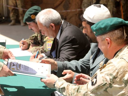 Żołnierze XIII zmiany będą wspierać i doradzać w Ghazni Żołnierze XIII zmiany będą wspierać i doradzać w Ghazni