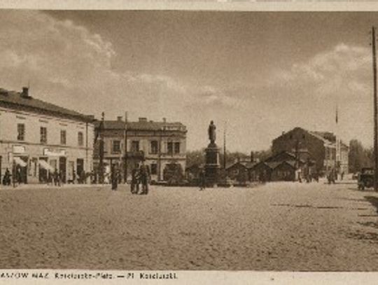 Plac Kościuszki - Pocztówka ze zbiorów kolekcjonera Grzegorza Węglarskiego