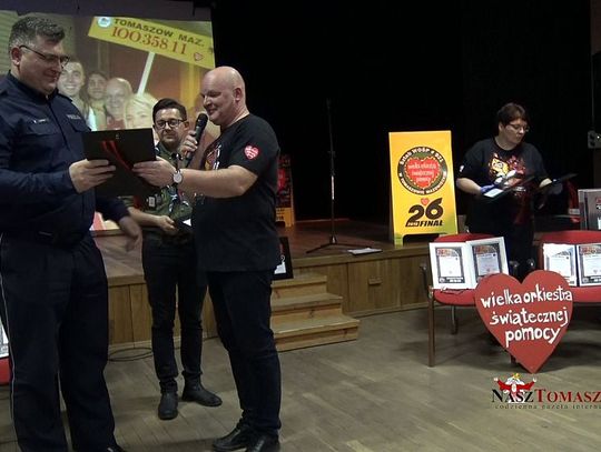 Podsumowanie 26. Finału Wielkiej Orkiestry Świątecznej Pomocy w Tomaszowie Mazowieckim