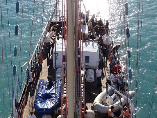 Tomaszów pod żaglami Pogorii