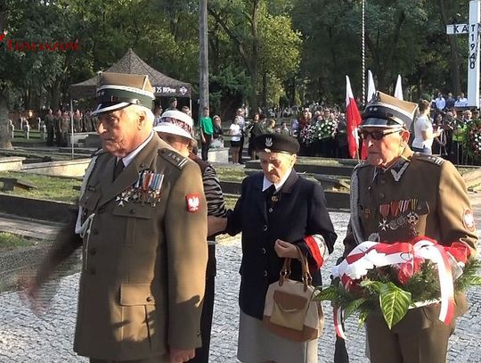 Uroczystość związana z uczczeniem 79. rocznicy wybuchu II wojny światowej