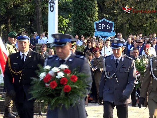 Uroczystość związana z uczczeniem 79. rocznicy wybuchu II wojny światowej