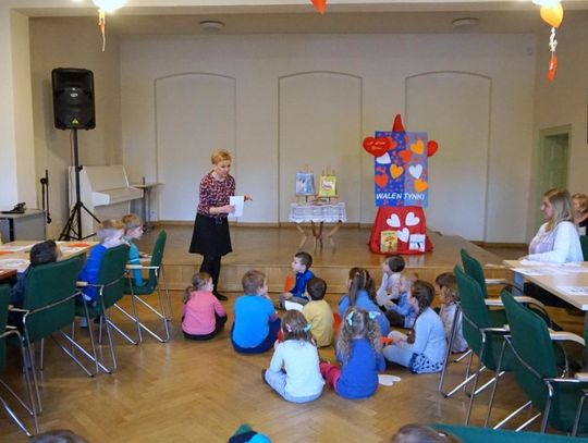 Dzień św. Walentego w Bibliotece