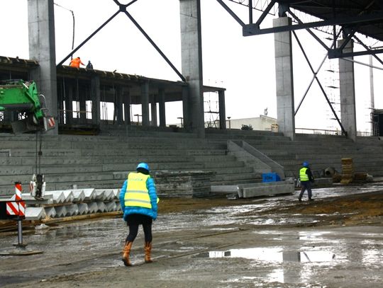 (FOTO) Parlamentarzyści z komisji sportu zachwyceni budową