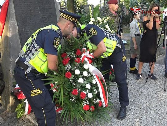 Uroczystość związana z uczczeniem 79. rocznicy wybuchu II wojny światowej