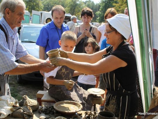 Dzisiaj w Spale każdy mógł spróbować swoich sił w garncarstwie. Można było własnoręcznie uformować garnek, kubek lub wazon 