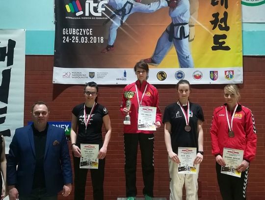 Marta Mysur w czołówce podczas  Grand Prix Polski