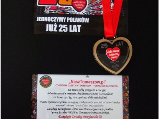 Podsumowanie 26. Finału Wielkiej Orkiestry Świątecznej Pomocy w Tomaszowie Mazowieckim