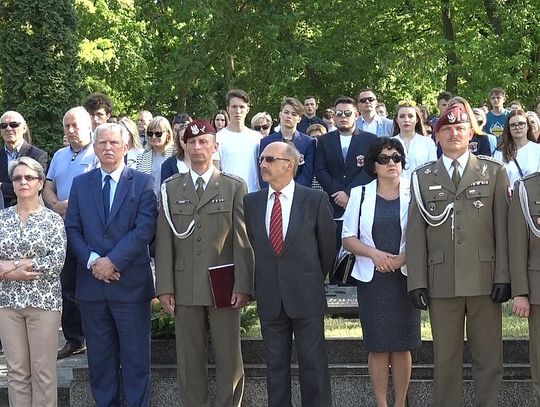 Uroczystość z okazji 73.  rocznicy zakończenia II wojny światowej
