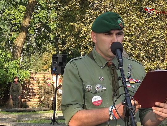 Uroczystość związana z uczczeniem 79. rocznicy wybuchu II wojny światowej