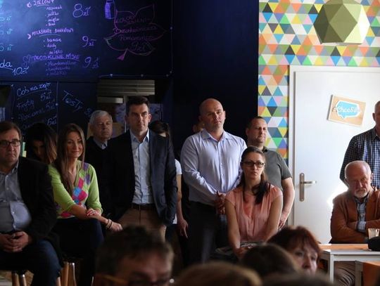 R. Biedroń wpadł na chwilę do Tomaszowa