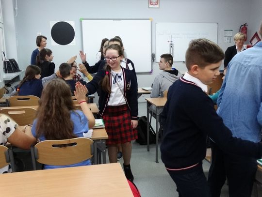 Wizyta uczniów z Litwy w tomaszowskiej &quot;Dwunastce&quot;