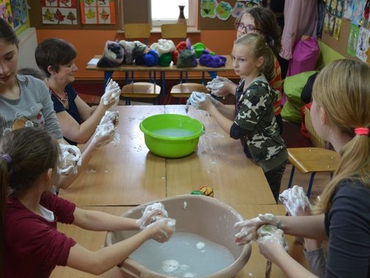 Filcowanie na mokro... zobaczcie co z tego wyszło