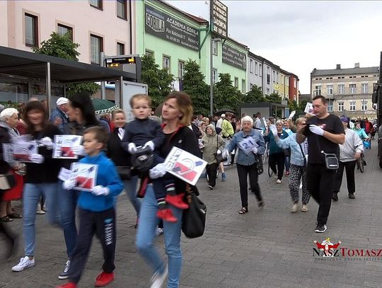 Parada uliczna na Dniach Tomaszowa 2018