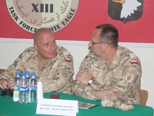 Minister Obrony Narodowej Tomasz Siemoniak z wizytą w Ghazni