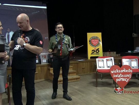 Podsumowanie 26. Finału Wielkiej Orkiestry Świątecznej Pomocy w Tomaszowie Mazowieckim
