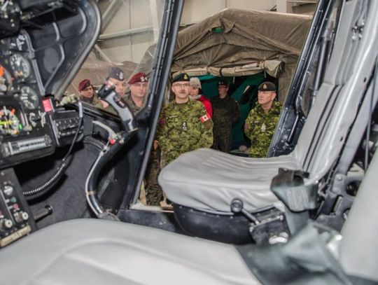 Wizyta Dowódcy Wojsk Lądowych Kanady w 25BKPow.