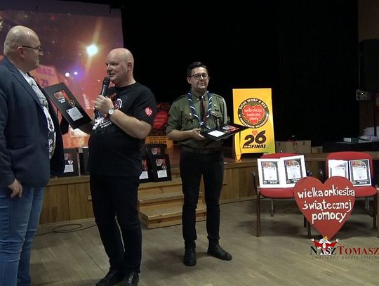 Podsumowanie 26. Finału Wielkiej Orkiestry Świątecznej Pomocy w Tomaszowie Mazowieckim