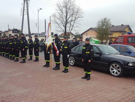 Adepci pożarnictwa na Dniu Strażaka