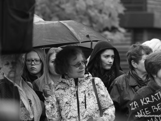 Protestowały na czarno
