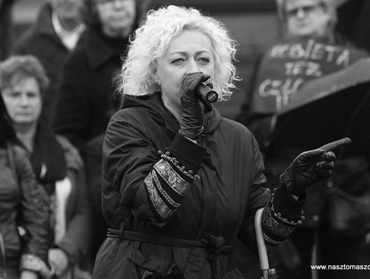 Protestowały na czarno