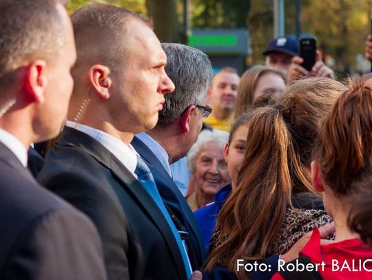 Prezydent Komorowski odwiedził Tomaszów - fotoreportaż Roberta Balickiego