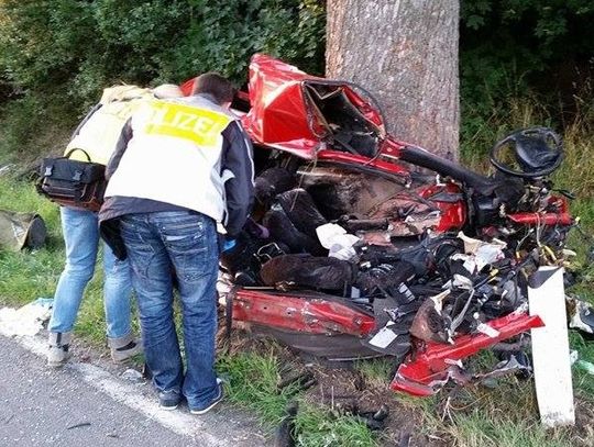 Tragedia na drodze - dwie osoby nie żyją