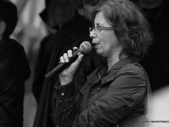 Protestowały na czarno