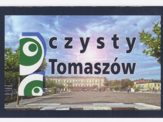 Logo akcji Czysty Tomaszów z Facebooka