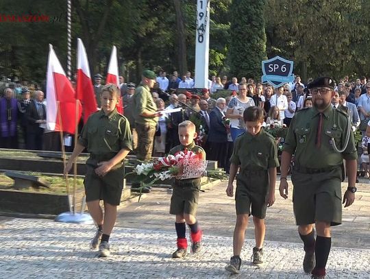 Uroczystość związana z uczczeniem 79. rocznicy wybuchu II wojny światowej