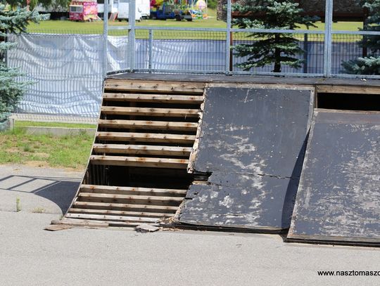 Skatepark w ruinie