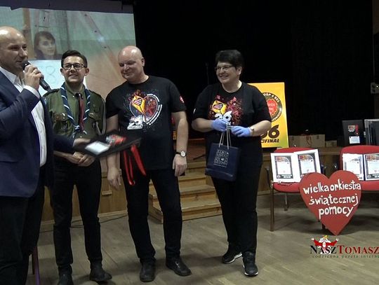 Podsumowanie 26. Finału Wielkiej Orkiestry Świątecznej Pomocy w Tomaszowie Mazowieckim