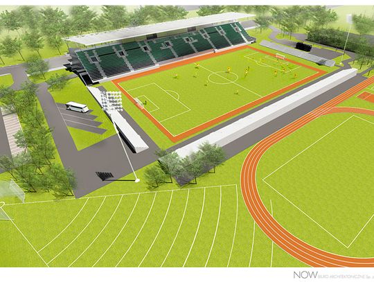  Obiekt będzie spełniał wymagania licencyjne PZPN dla stadionów piłkarskich ekstraklasy.