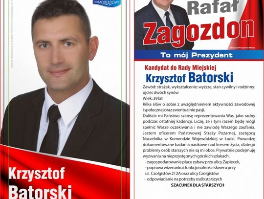 Kandydują z listy Prezydenta Kandydują z listy Prezydenta