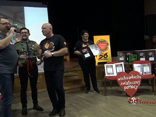 Podsumowanie 26. Finału Wielkiej Orkiestry Świątecznej Pomocy w Tomaszowie Mazowieckim