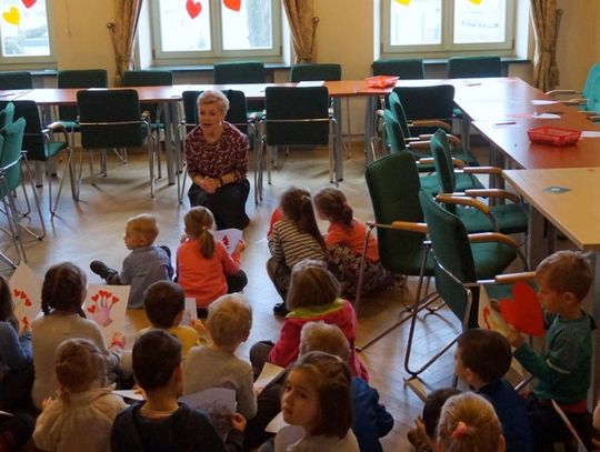 Dzień św. Walentego w Bibliotece