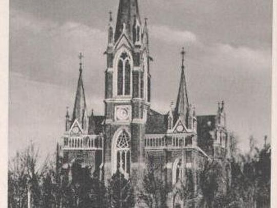 Kościół Ewangelicki - Pocztówka ze zbiorów kolekcjonera Grzegorza Węglarskiego