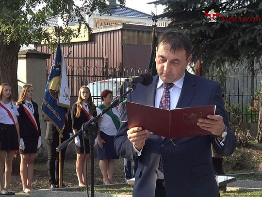 Uroczystość związana z uczczeniem 79. rocznicy wybuchu II wojny światowej