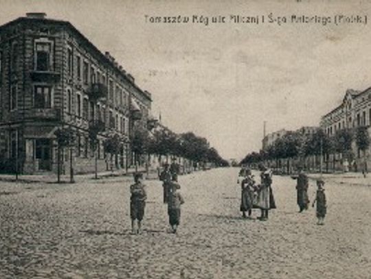 Róg ulicy Pilicznej i Św. Antoniego - Pocztówka ze zbiorów kolekcjonera Grzegorza Węglarskiego