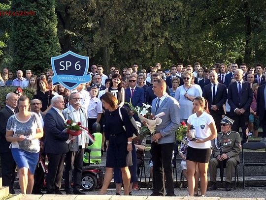 Uroczystość związana z uczczeniem 79. rocznicy wybuchu II wojny światowej