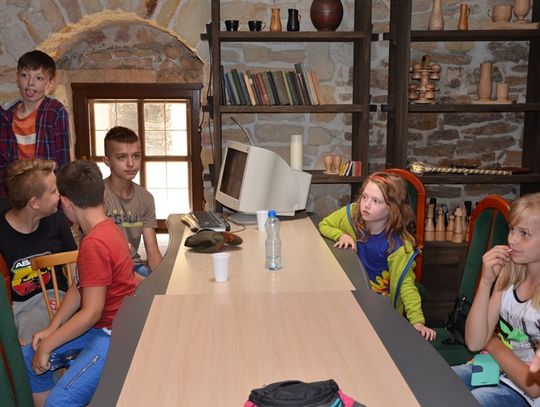 Czytali Legendy na zamku w Inowłodzu