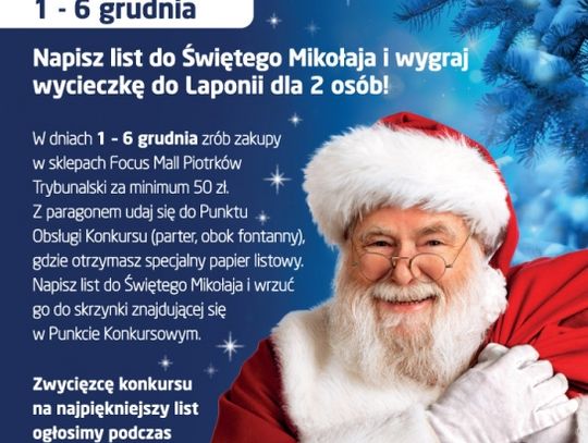 Mikołajki pełne atrakcji w galerii Focus Mall Piotrków Trybunalski