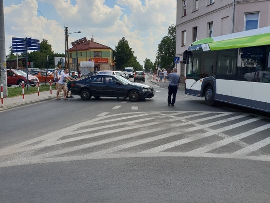 Zderzenie na skrzyżowaniu