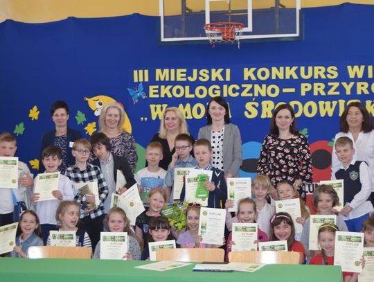 Miłośnicy przyrody wystartowali w konkursie „W MOIM ŚRODOWISKU”