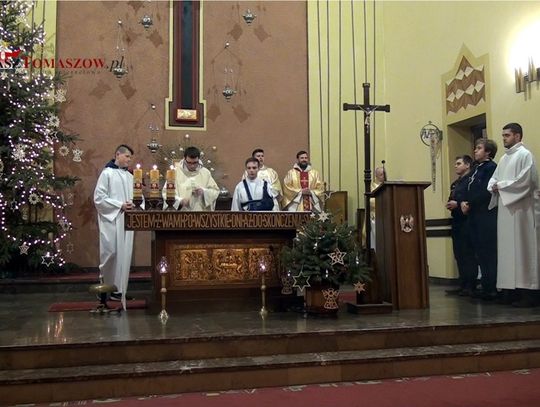 Pasterka w kościele pw. św. Rodziny przy ulicy Niskiej