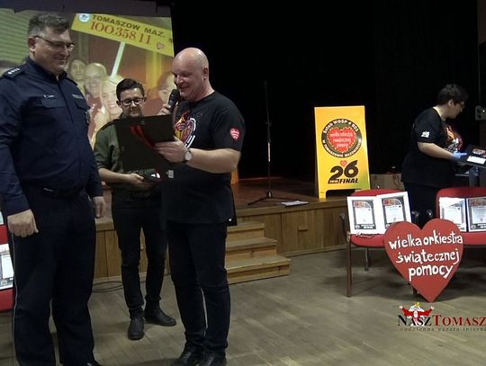 Podsumowanie 26. Finału Wielkiej Orkiestry Świątecznej Pomocy w Tomaszowie Mazowieckim