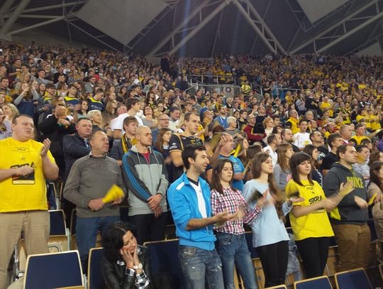 Obserwowali siatkarskie zmagania Obserwowali siatkarskie zmagania