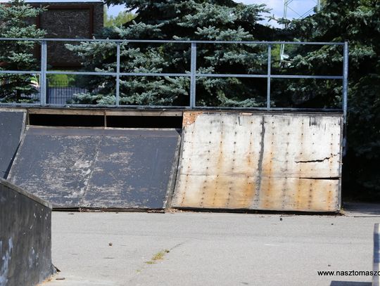 Skatepark w ruinie