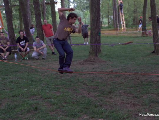 2011.05.14 - Park linowy - Piknik Slackline